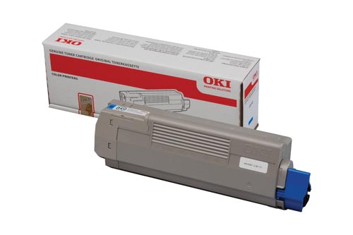 Oki Toner Kit cyaan - 6000 pagina's - 44315307
