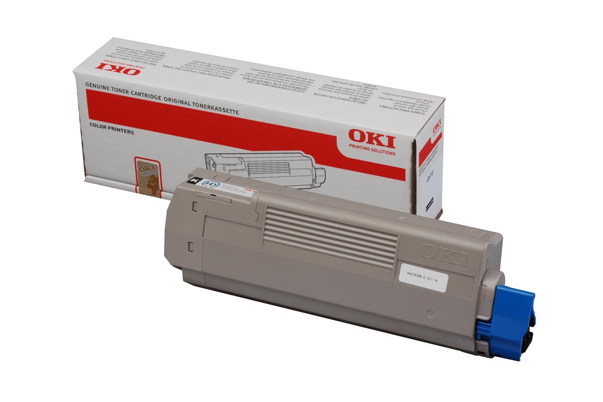 Oki Toner Kit zwart - 8000 pagina's - 44315308