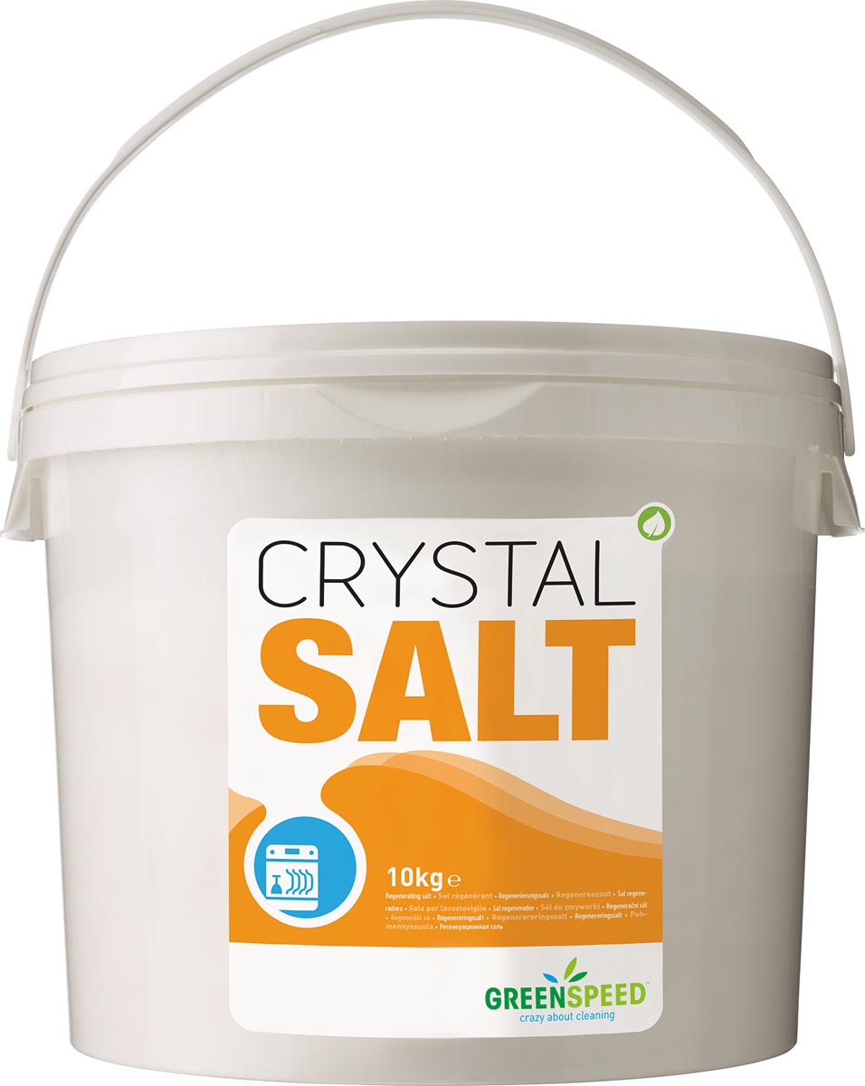 Greenspeed Crystal Salt regenereerzout, emmer van 10 kg Greenspeed Crystal Salt regenereerzout, emmer van 10 kg