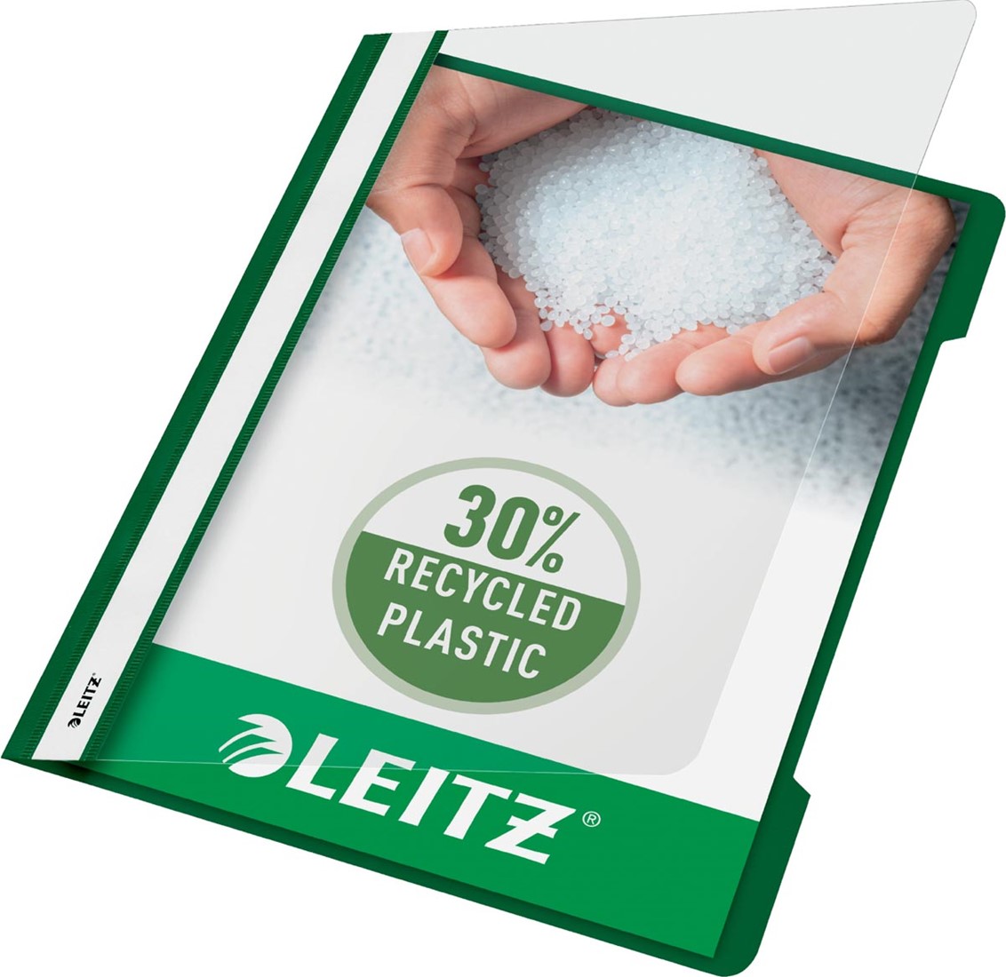 Leitz Snelhechtmap groen, ft A4 bij VindiQ Office