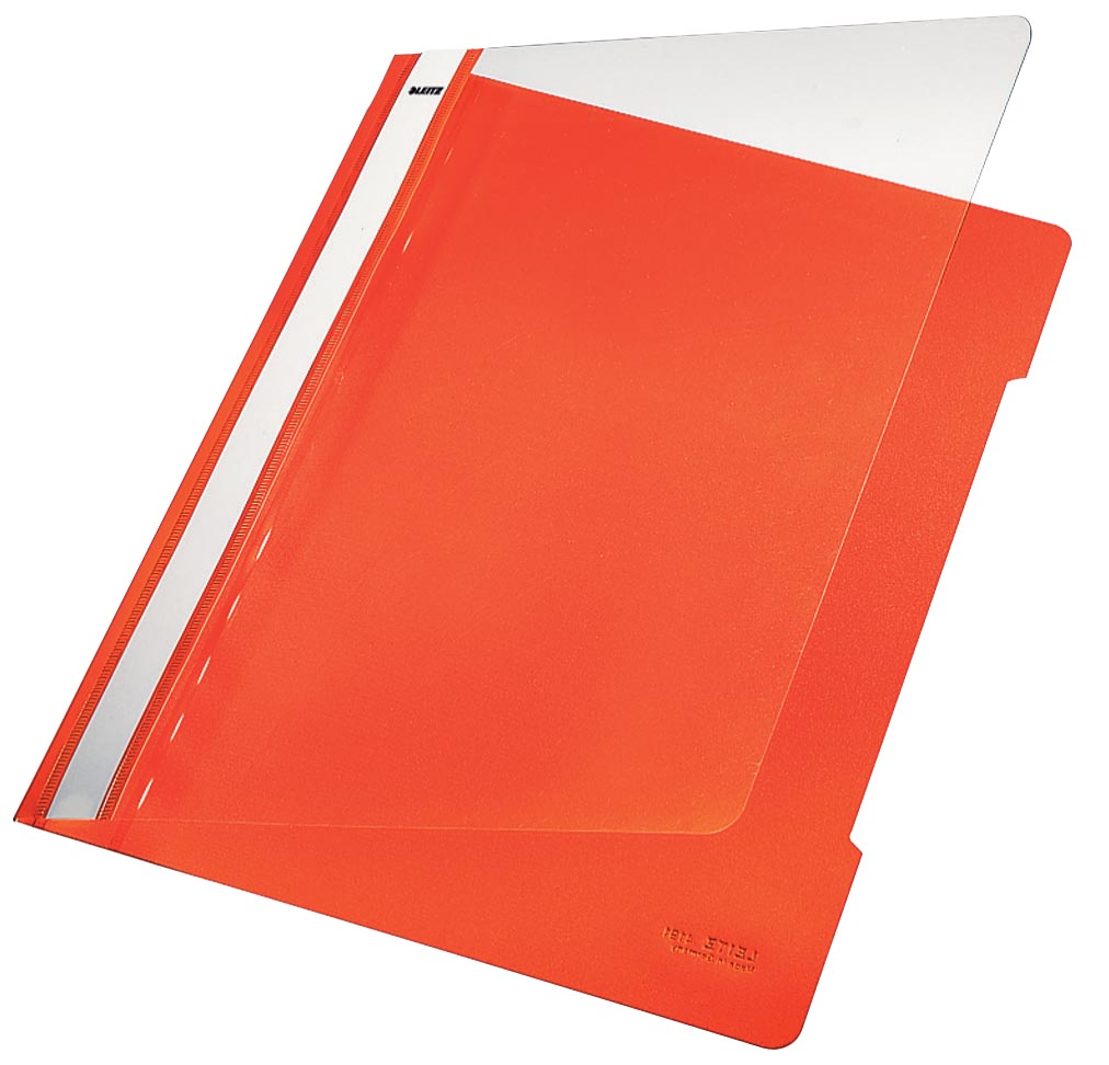 Leitz Snelhechtmap oranje, ft A4