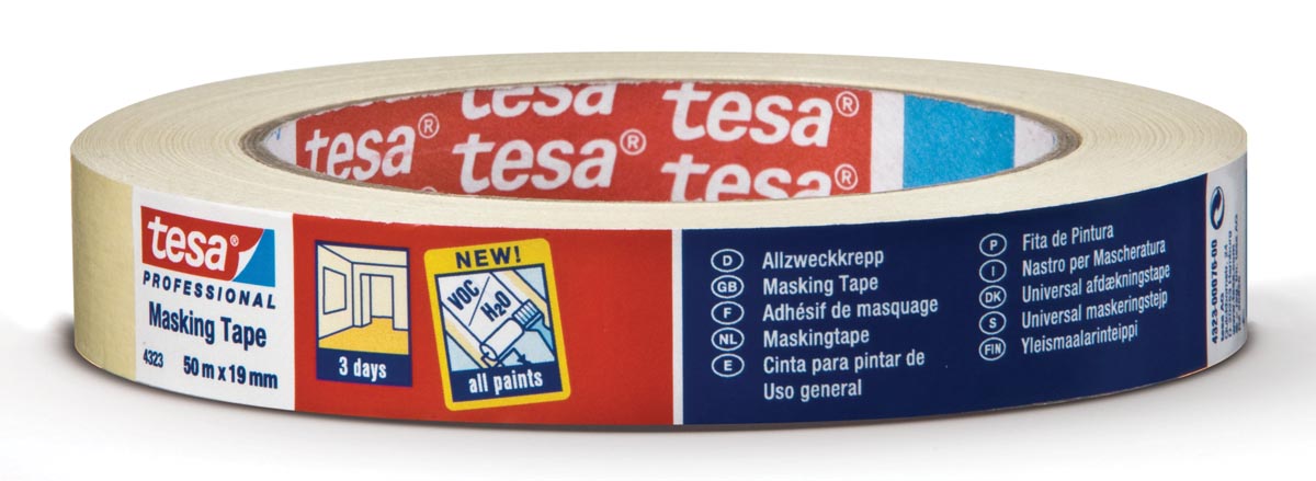 Tesa afdekplakband, ft 38 mm x 50 m afbeelding