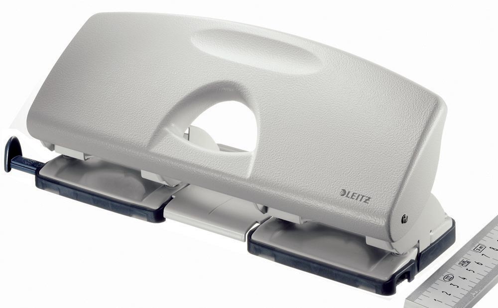 Leitz 4-gaats perforator perforator 5022: perforeert 16 blad afbeelding
