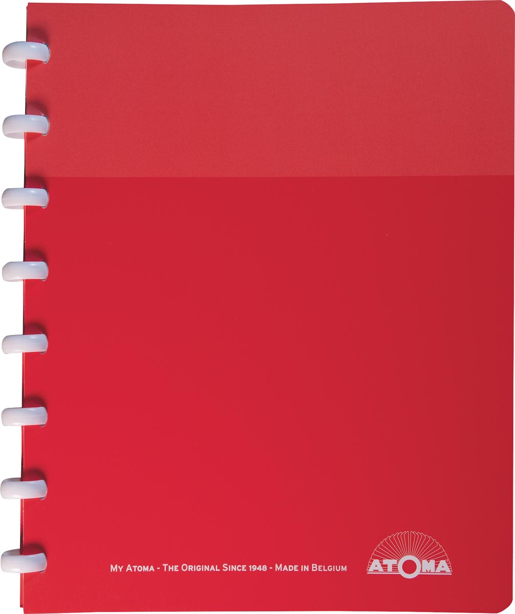 Atoma My Creative Atoma schrift, ft A5, 144 bladzijden, gelijnd, geassorteerde kleuren afbeelding
