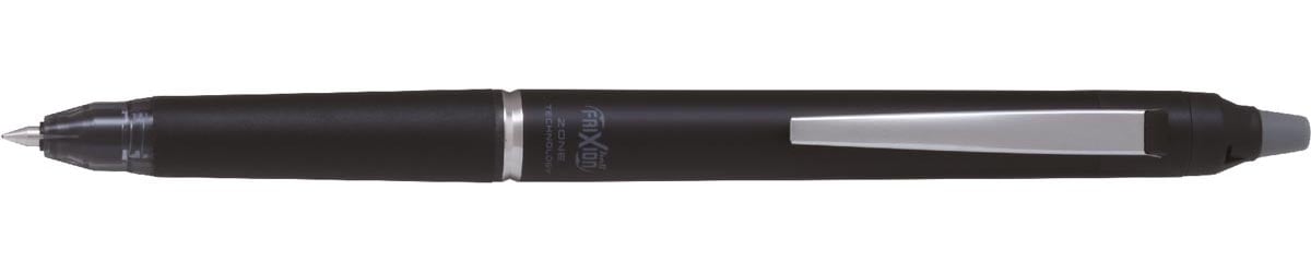 Pilot Frixion Ball Zone gelroller, uitwisbaar, medium punt, 0,7 mm, in giftbox, zwart