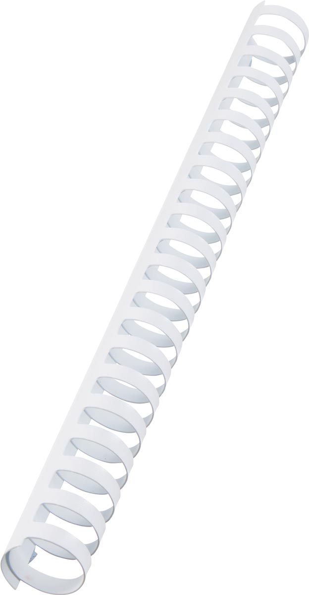 GBC ProComb bindruggen, doos van 50 stuks, 25 mm, wit