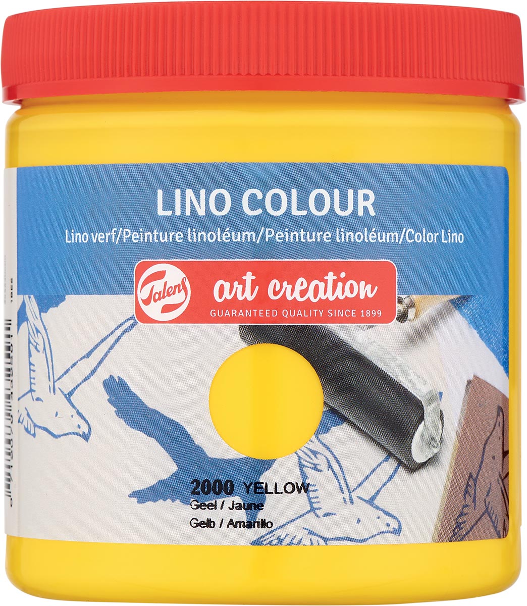 Talens Art Creation lino verf, geel