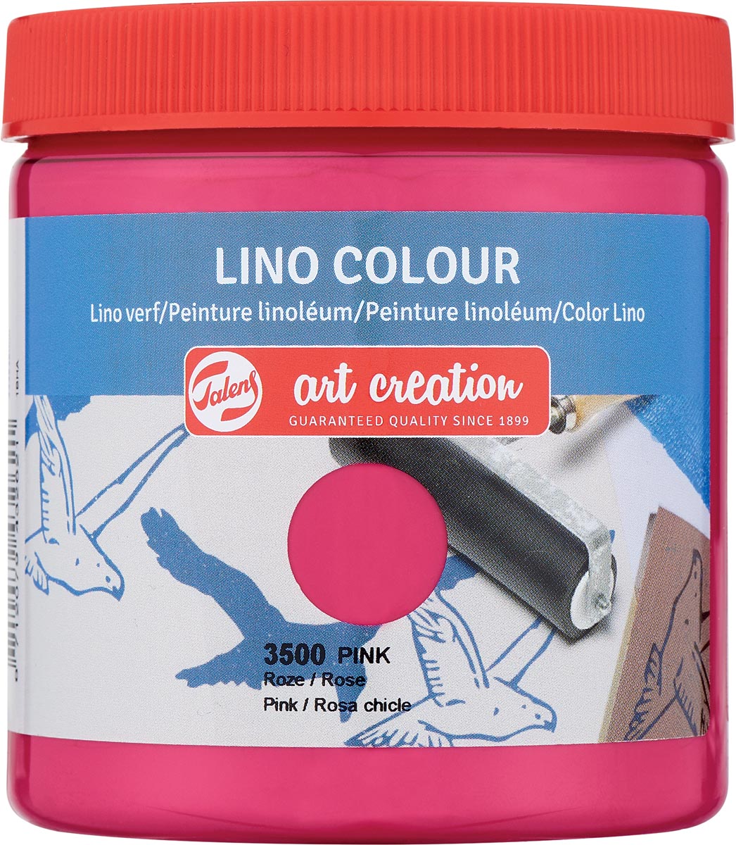 Talens Art Creation lino verf, roze