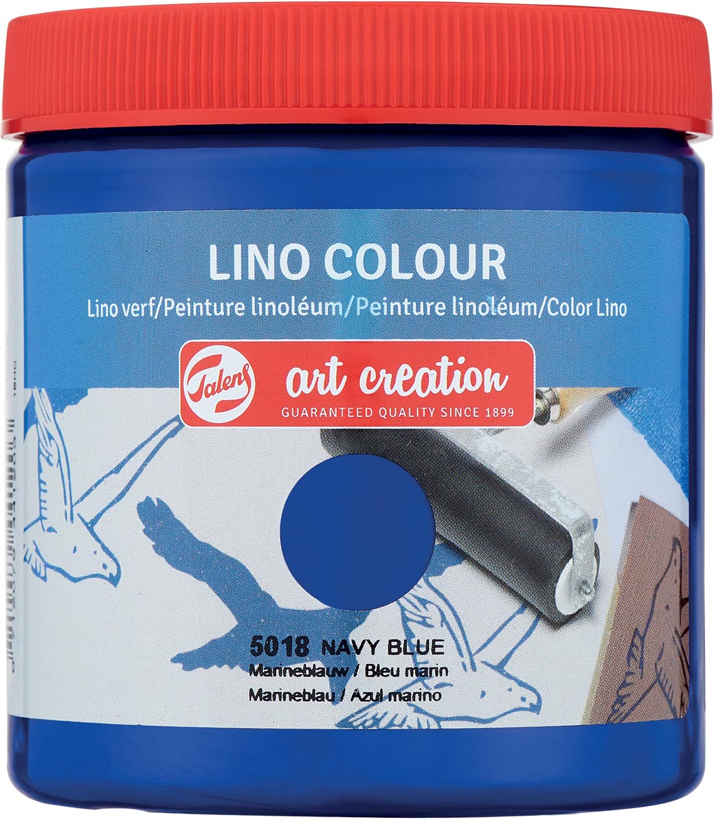 Talens Art Creation lino verf, marineblauw