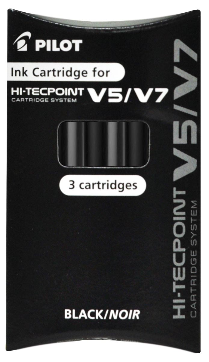 Pilot vullingen voor roller V5/V7 zwart
