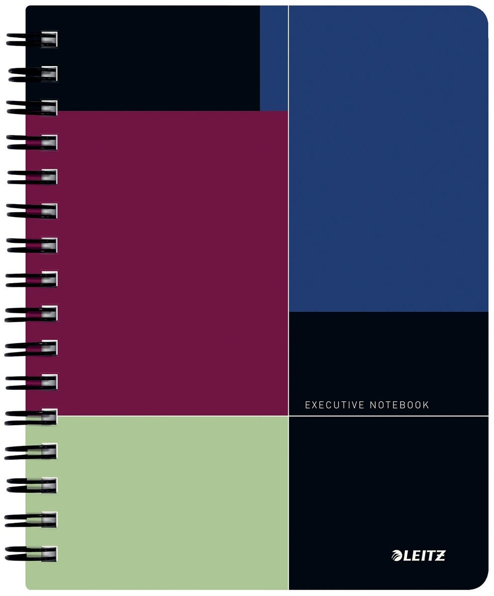 Leitz Executive notitieboek, ft A5, geruit 5 mm