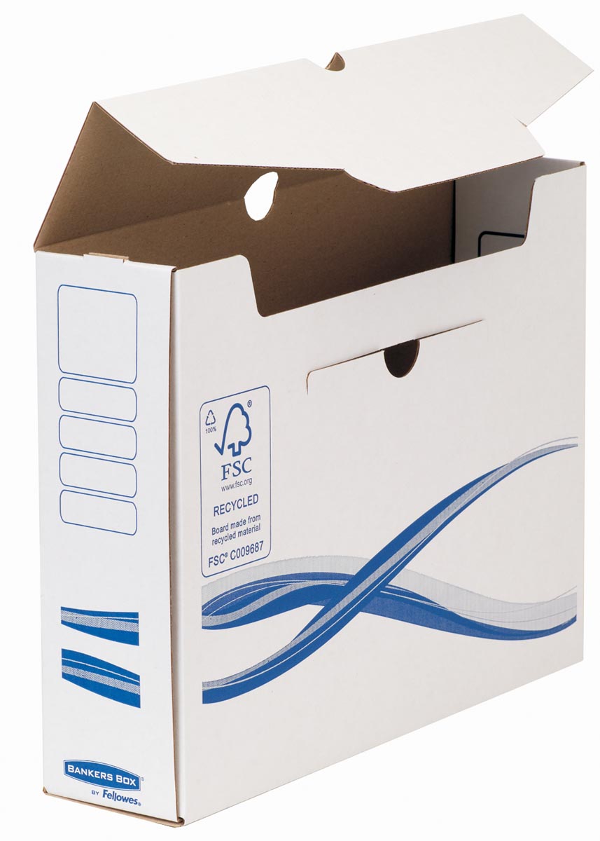 Bankers Box Basic, transfer archiefdoos, ft A4+, rug van 8 cm afbeelding
