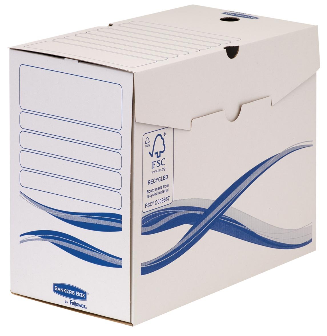 Bankers Box Basic, transfer archiefdoos, ft A4+, rug van 15 cm afbeelding