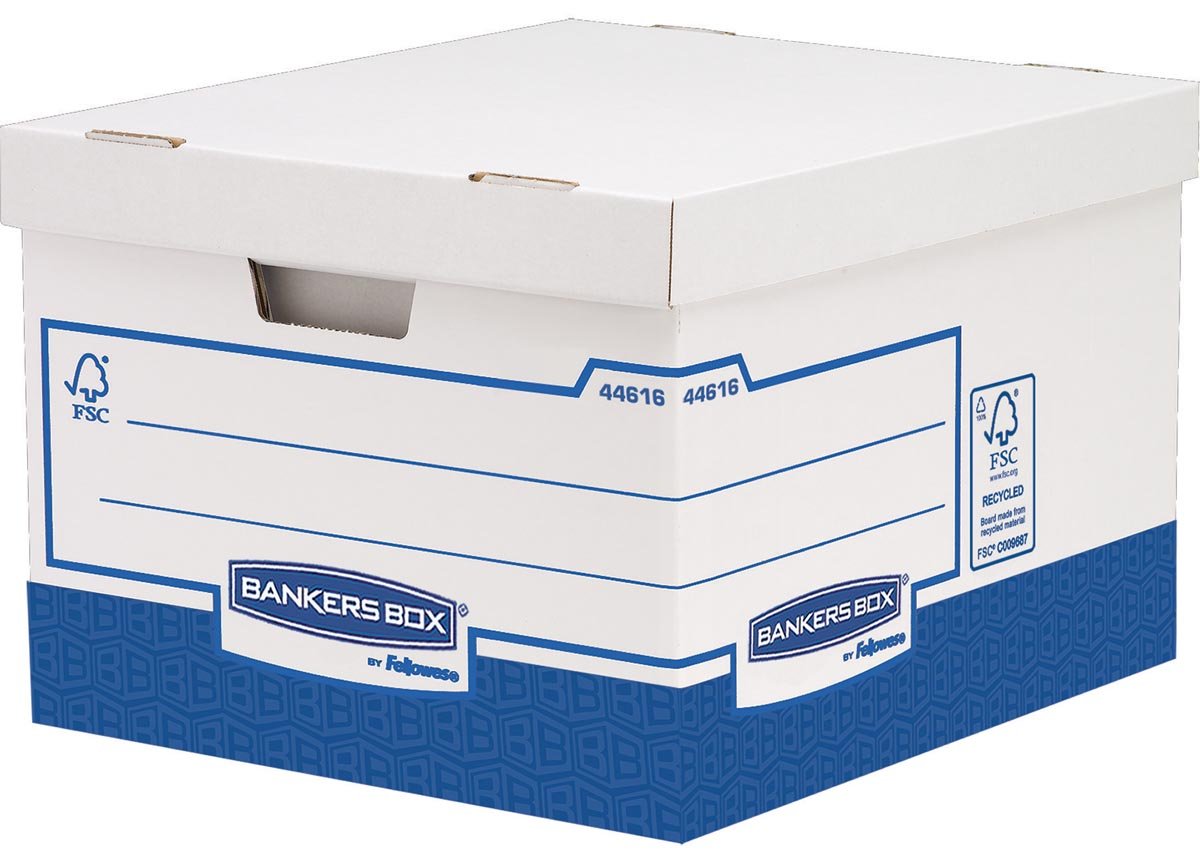 Bankers Box basic opbergdoos heavy duty large, ft 38 x 28,7 x 43 cm Bankers Box basic opbergdoos heavy duty large, ft 38 x 28,7 x 43 cm