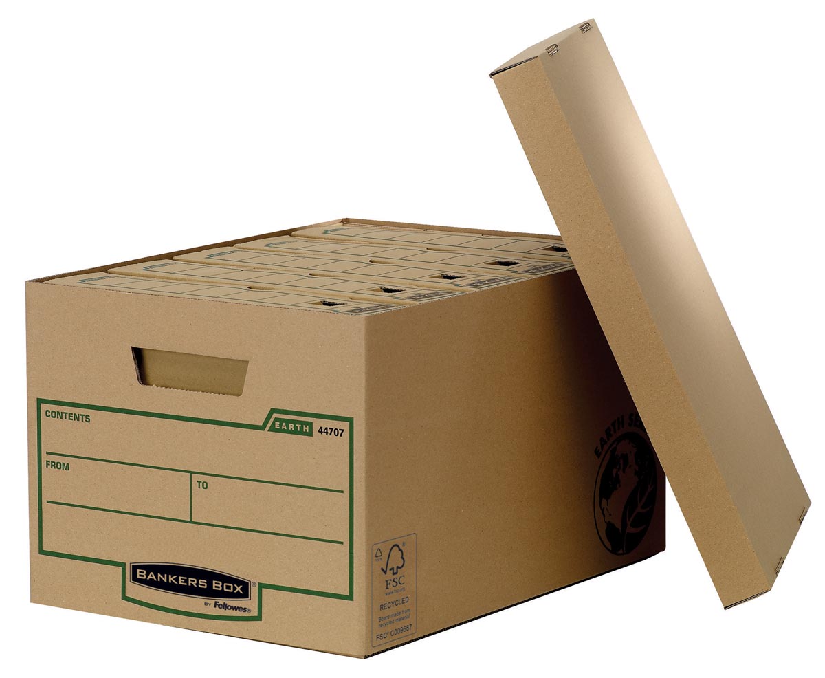 Bankers Box Earth Series opbergdoos, large, rug van 32,5 cm
