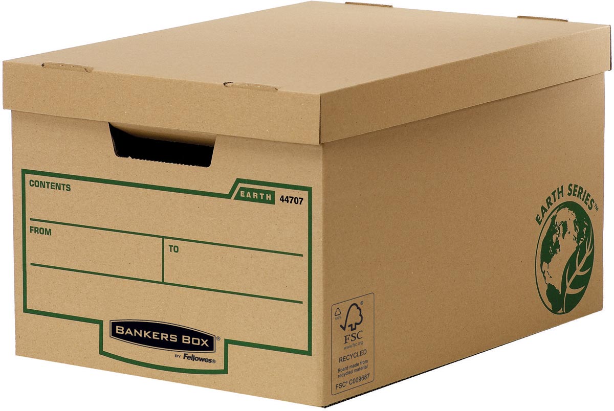 Bankers Box Earth Series opbergdoos, large, rug van 32,5 cm Bankers Box Earth Series opbergdoos, large, rug van 32,5 cm