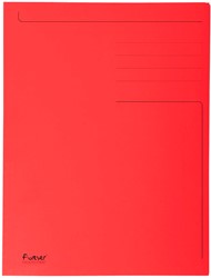 Exacompta dossiermap Foldyne ft 24 x 32 cm (voor ft A4), rood, doos van 50 stuks