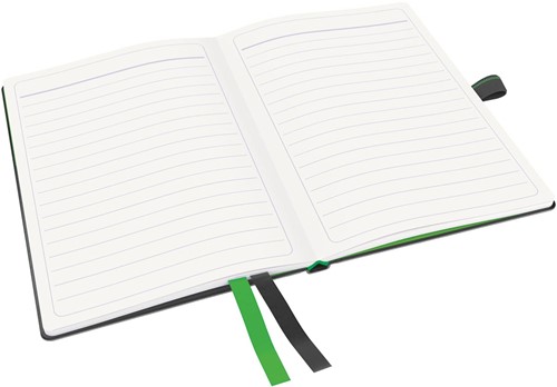 Leitz Complete notitieboek, ft A6, harde kaft, gelijnd, zwart-2
