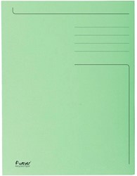 Exacompta dossiermap Foldyne ft 24 x 32 cm (voor ft A4), lichtgroen, pak van 50 stuks