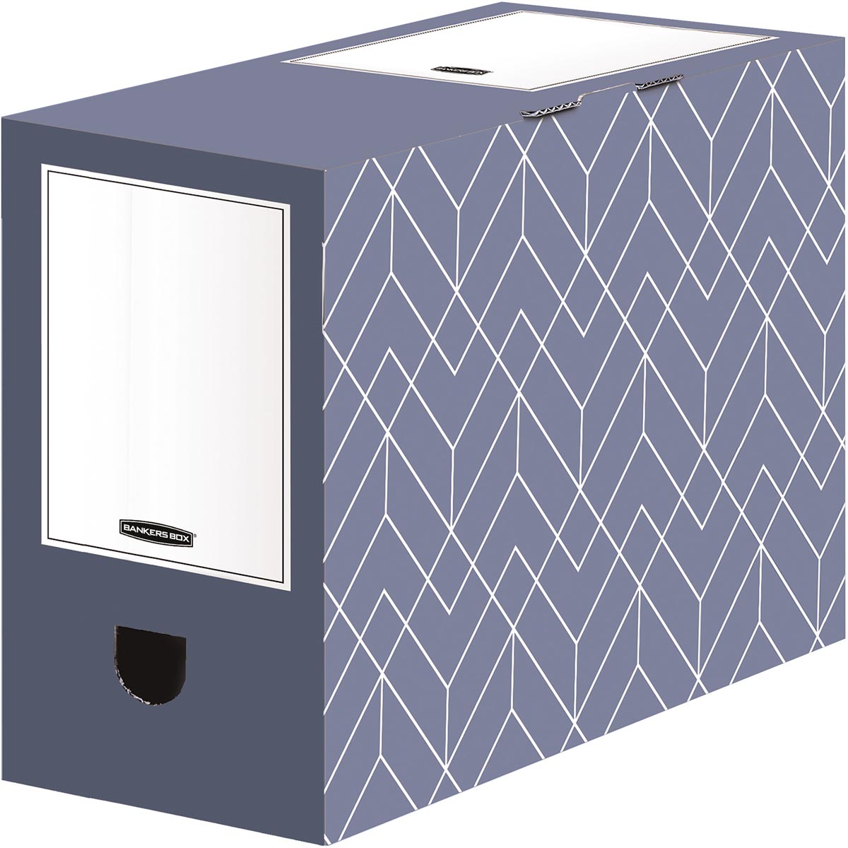 Bankers Box Décor Archiefdoos 150 mm, ft 14,4 x 24,4 x 33,3 cm, urban leiblauw