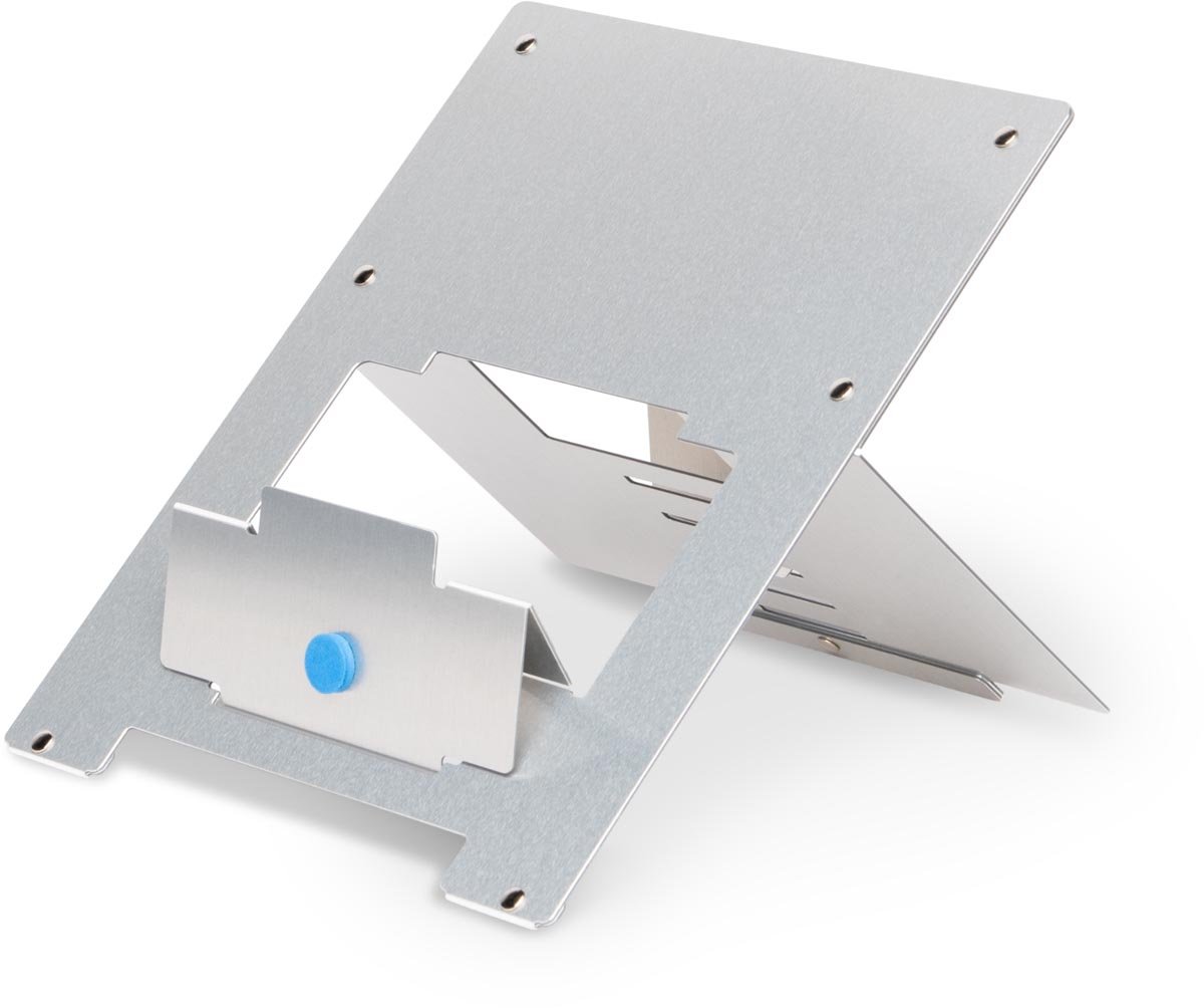 R-Go Riser Flexibel laptopstandaard, zilver afbeelding