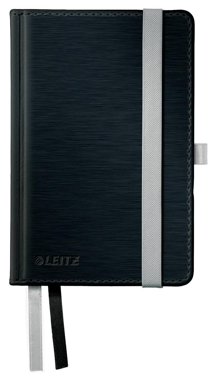 Leitz Style Notitieboek Ft A6 Geruit Met Harde Kaft Satijnzwart huismerk kopen in de aanbieding Leitz Style Notitieboek Ft A6 Geruit Met Harde Kaft Satijnzwart huismerk kopen in de aanbieding