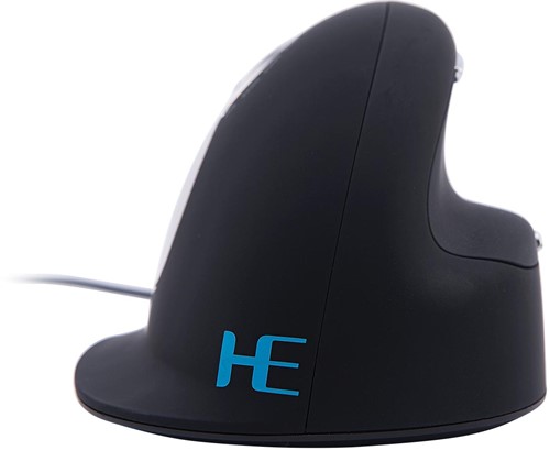 R-Go HE ergonomische muis, large, met draad, voor linkshandigen