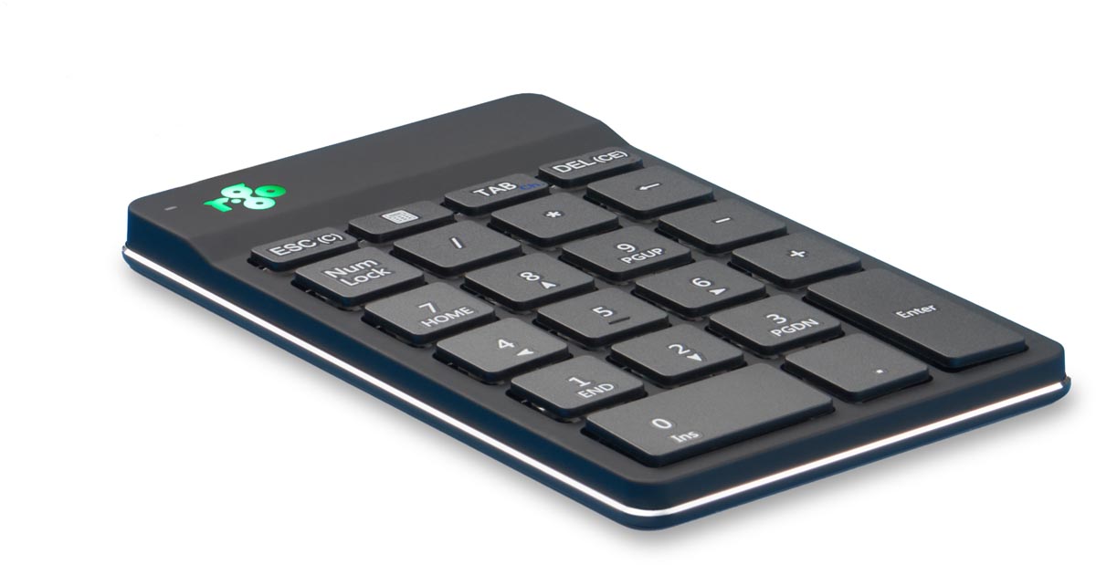 R-Go Numpad Break numeriek Bluetooth toetsenbord, zwart afbeelding