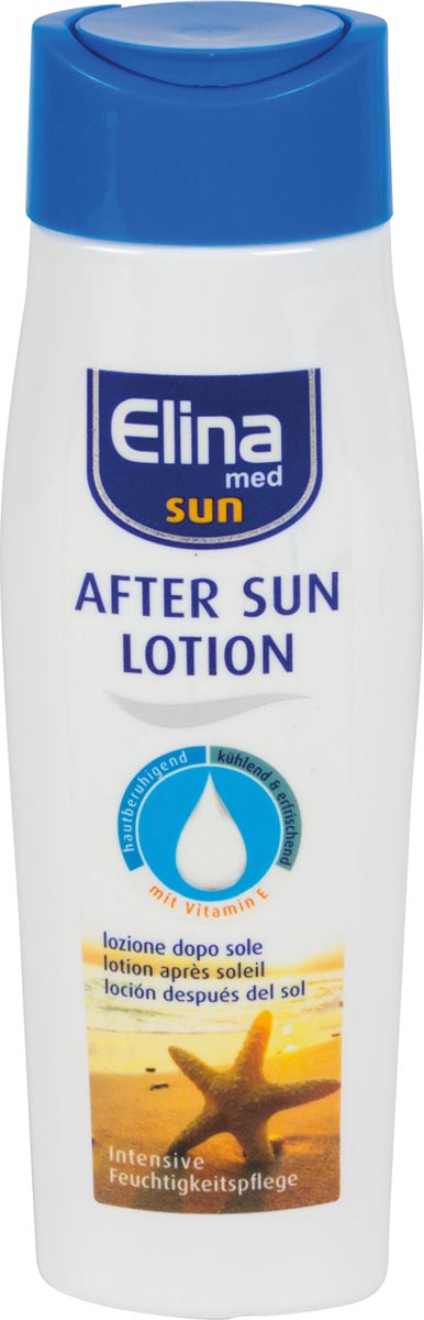 Elina after sun, fles van 200 ml Elina after sun, fles van 200 ml