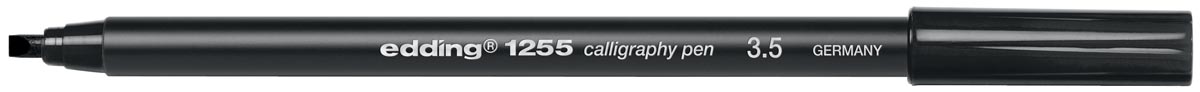 Edding kalligrafiepen e-1255 3,5 mm zwart afbeelding