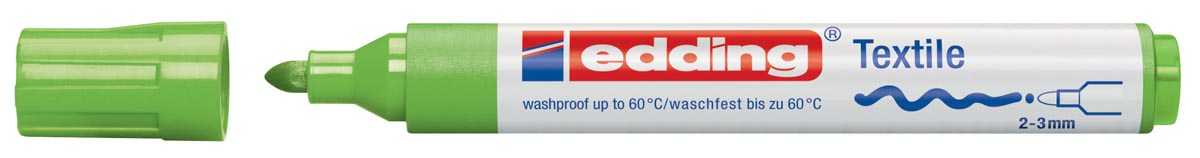 Edding textielmarker 4500 lichtgroen afbeelding