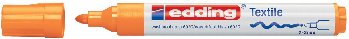 Edding textielmarker 4500 neon oranje