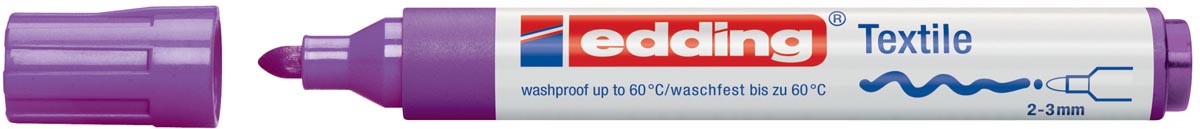 Edding textielmarker 4500 neon violet