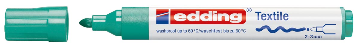 Edding textielmarker 4500 vaalgroen