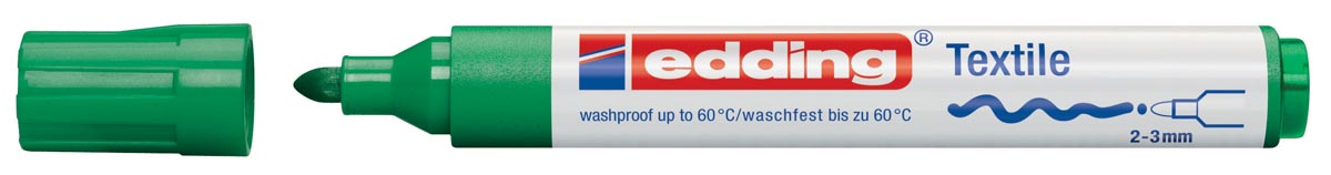 Edding textielmarker 4500 groen afbeelding