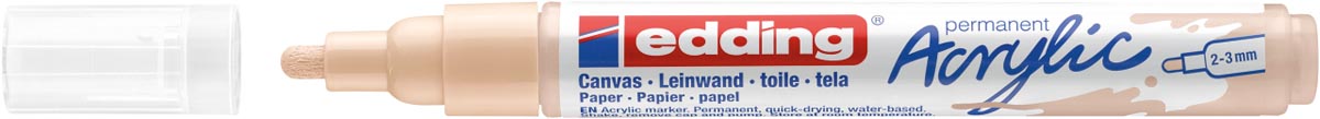 Edding Acrylic marker medium warm beige