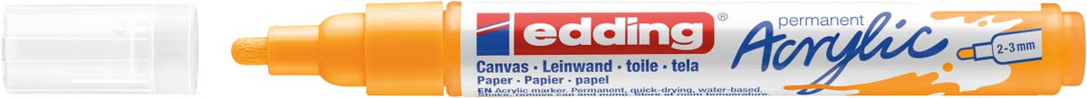 Edding Acrylic marker medium zonnegeel