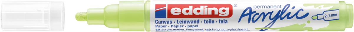 Edding acrylmarker medium pastelgroen