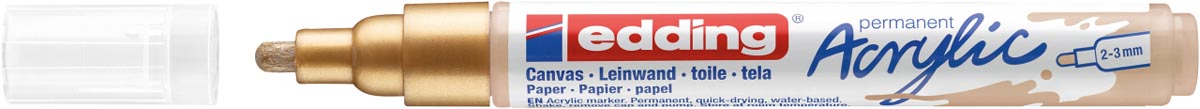 Edding Acrylic marker medium rijkgoud