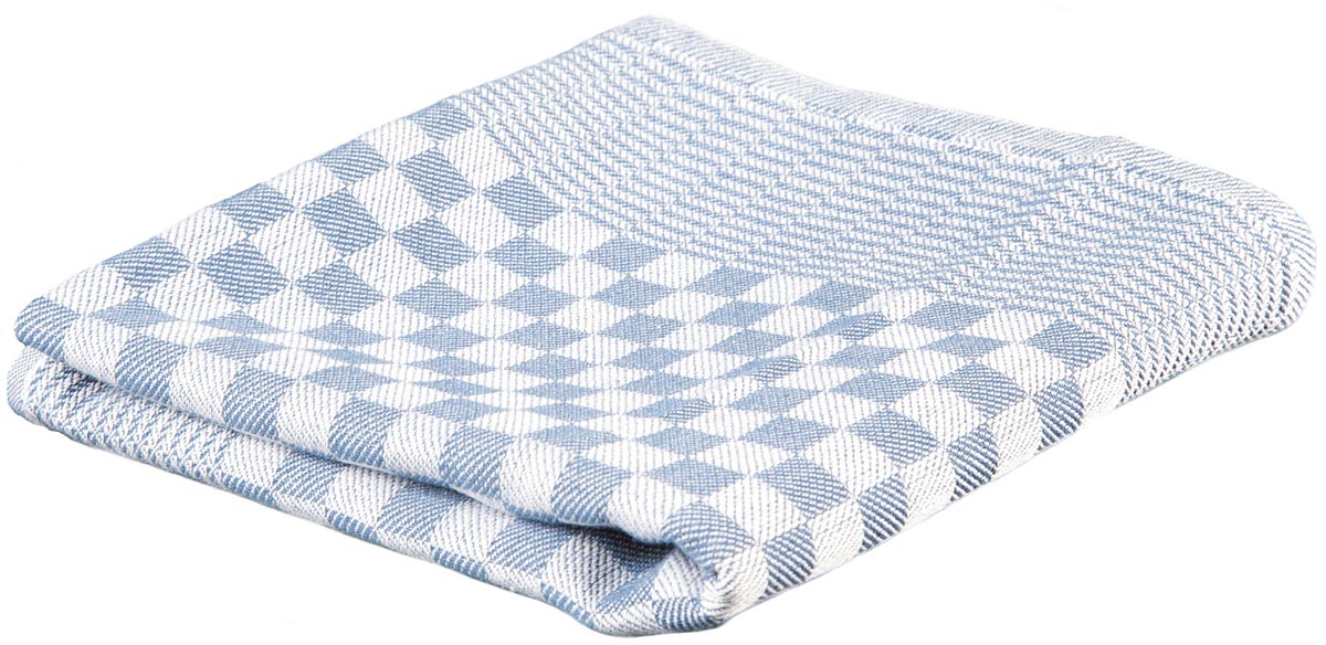 Cosy handdoek, ft 80 x 80 cm, geruit, wit/blauw Cosy handdoek, ft 80 x 80 cm, geruit, wit/blauw