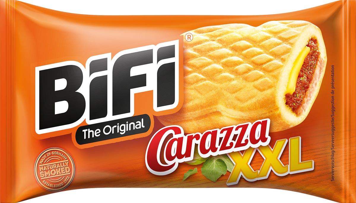 Bifi carazza pizza XXL, 75 gram afbeelding