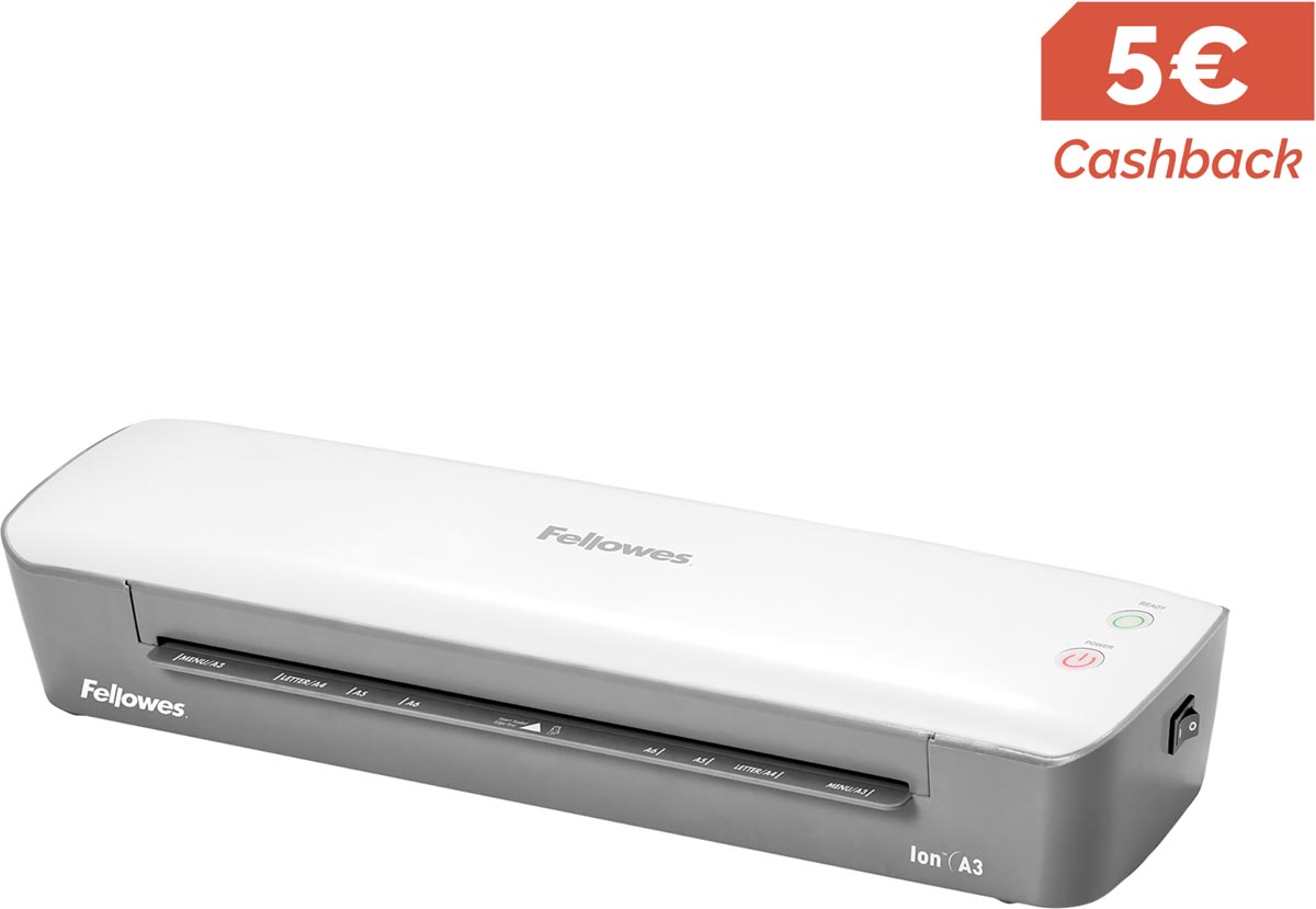 Ion A3 lamineermachine by Fellowes – product photo