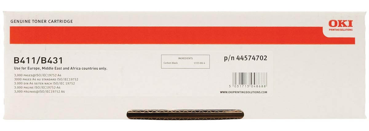 Oki Toner Kit - 3000 pagina&apos;s - 44574702 afbeelding