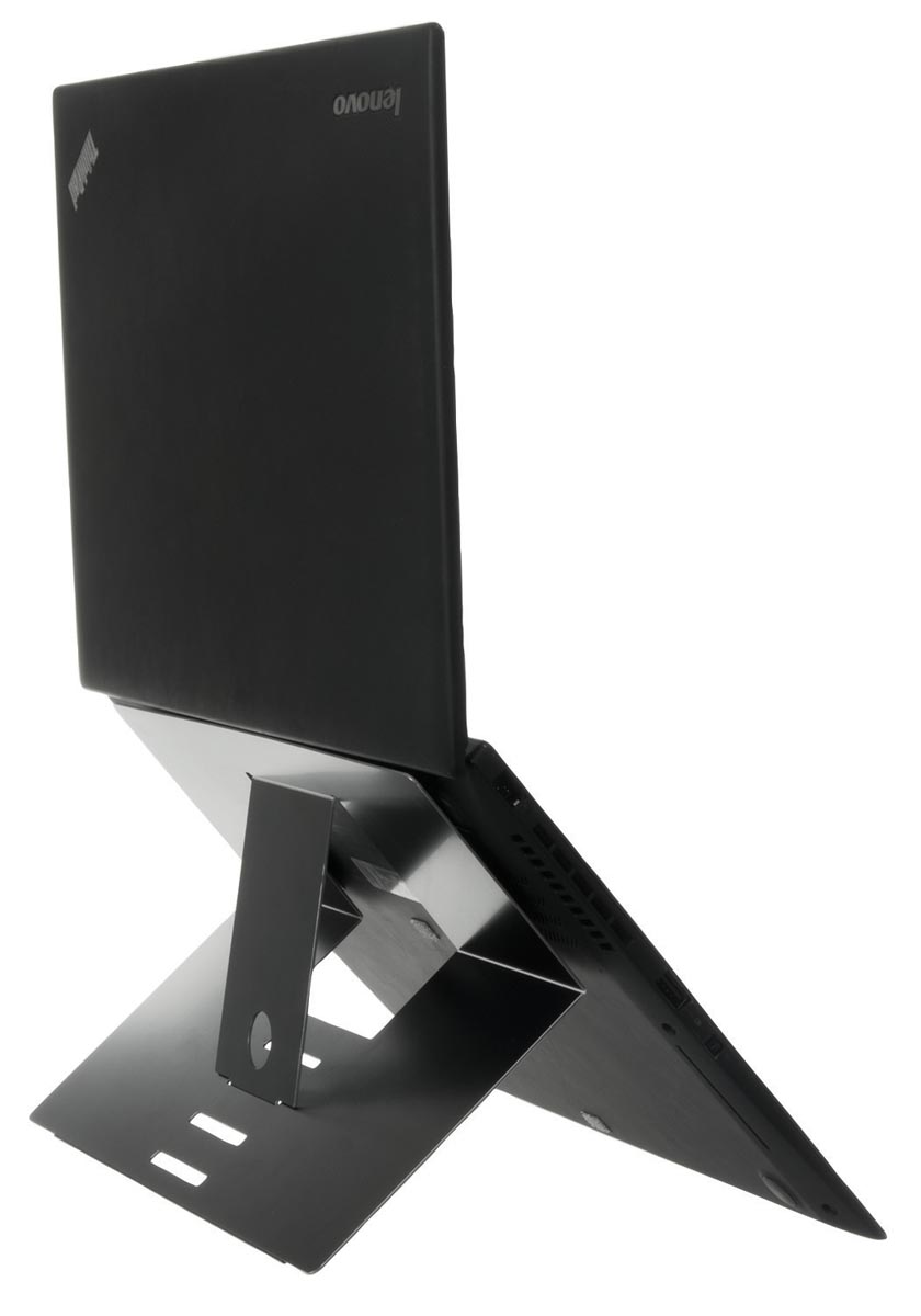 R-Go Riser Attachable laptopstandaad, zwart