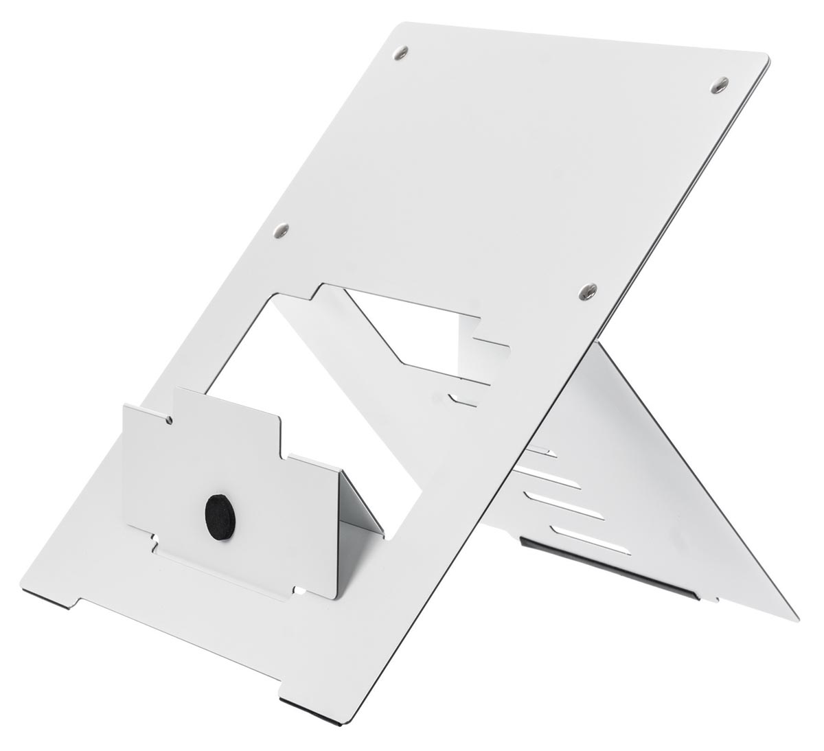 R-Go Riser Flexible laptopstandaard, wit