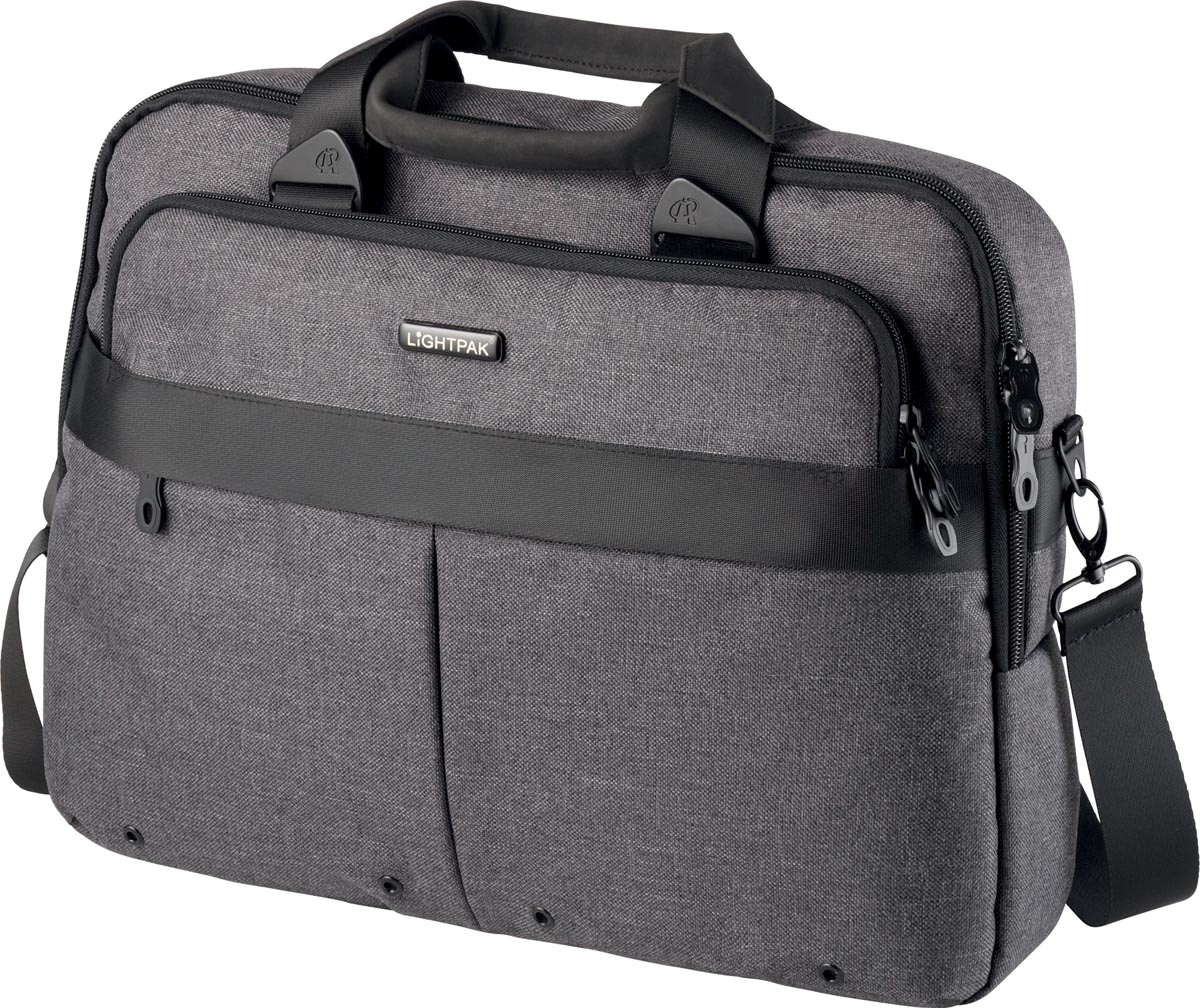 Lightpak by Jüscha laptoptas WOOKIE, voor 17 inch laptops