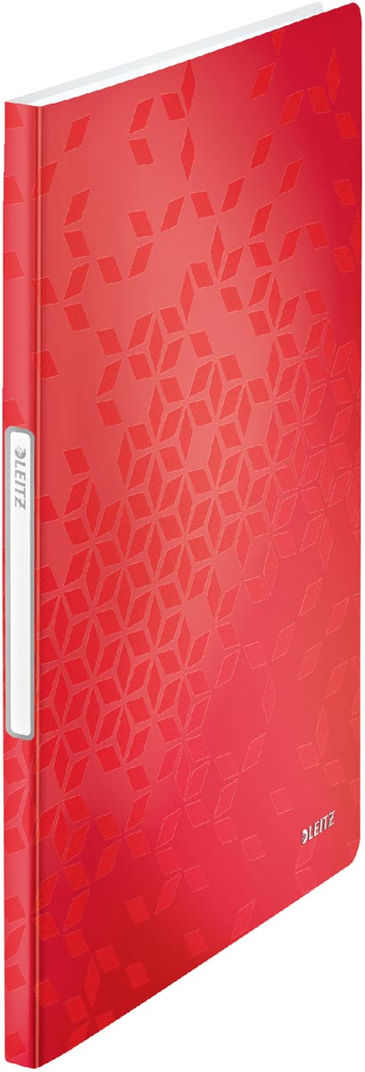 Leitz WOW showalbum A4, 20 hoezen, rood afbeelding