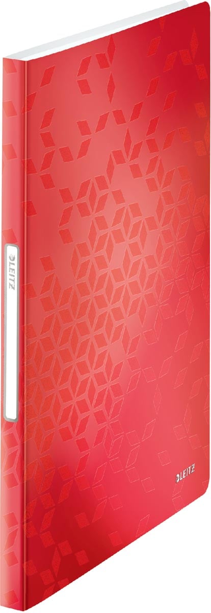 Leitz WOW showalbum A4, 40 hoezen, rood afbeelding