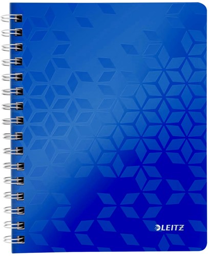 Leitz WOW schrift ft A4, geruit 5 mm, roze