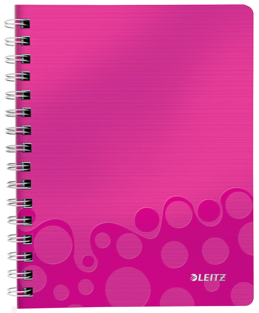 Leitz Wow Schrift Ft A5 Gelijnd Roze huismerk kopen in de aanbieding